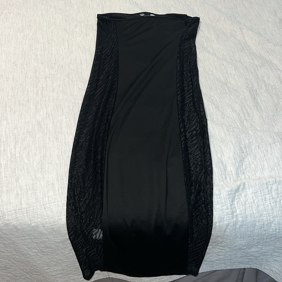 white fox black cut out dress knock off - Picture 4 of 4